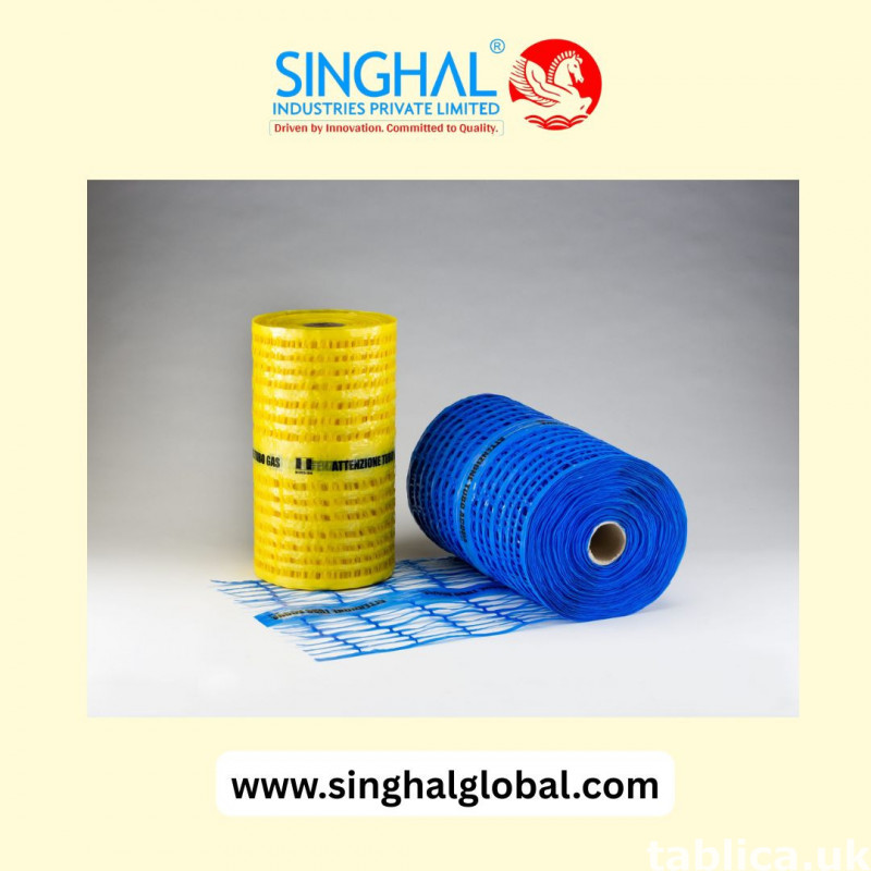 Underground Warning Mesh Enhancing Safety and Visibility  0
