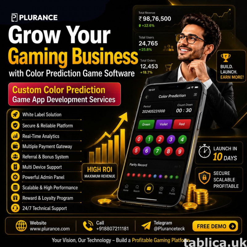 Grow Gaming Business with Color Prediction Game Software 0
