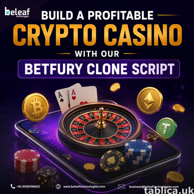 Profitable Crypto Casino with Our Betfury Clone Script 0
