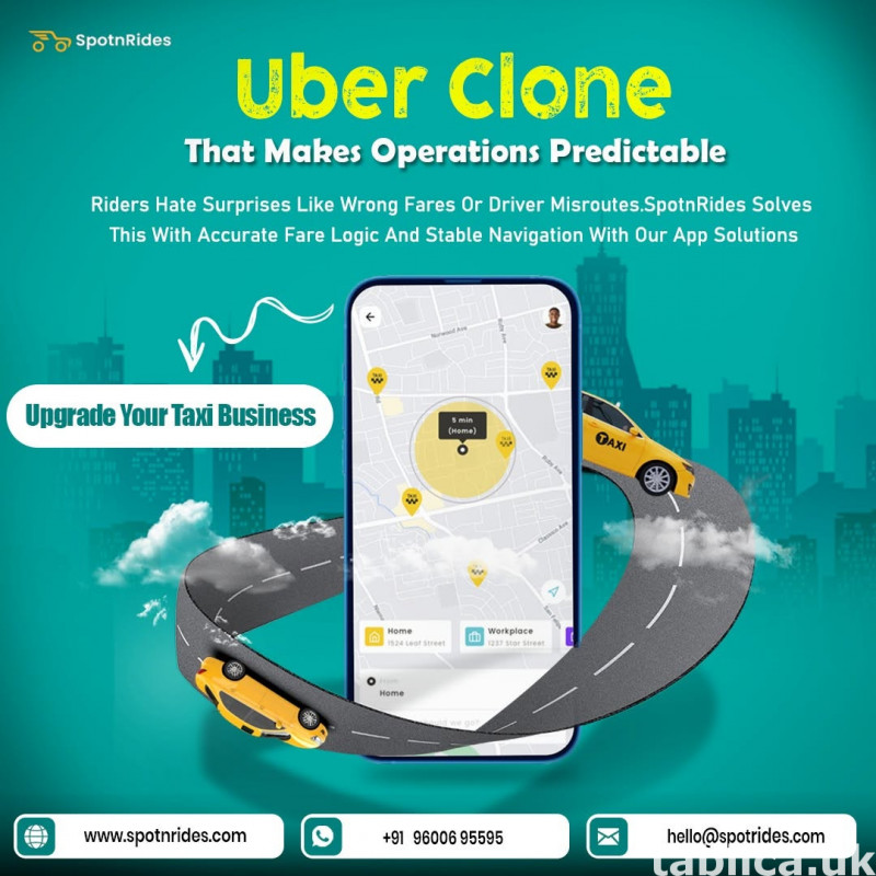 Uber Clone App – Ready-Made Taxi Booking Solution 0
