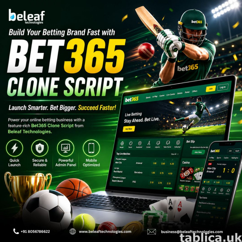 Build Your Betting Brand Fast with Bet365 Clone Script 0
