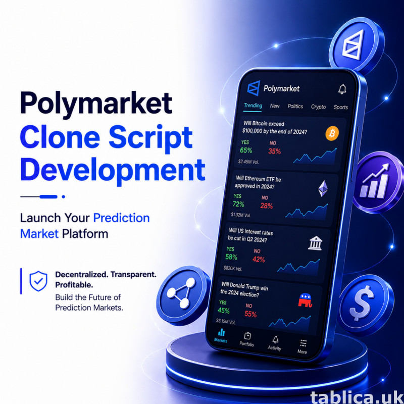 AI-powered prediction market platform - Polymarket Clone  0