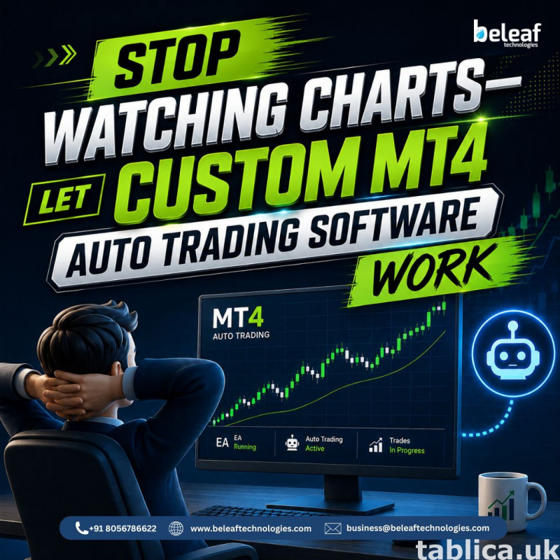 Stop Watching Charts Let Custom MT4 Auto Trading Software 0