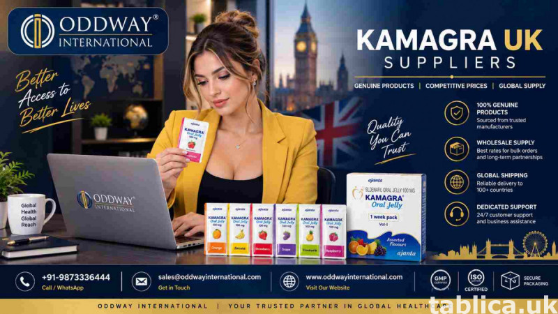 Kamagra UK Pricing for Importers | Oddway International 0