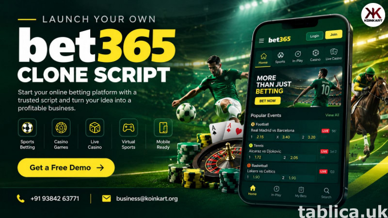 Bet365 Clone Script for Launching Your Own Sports Betting  0