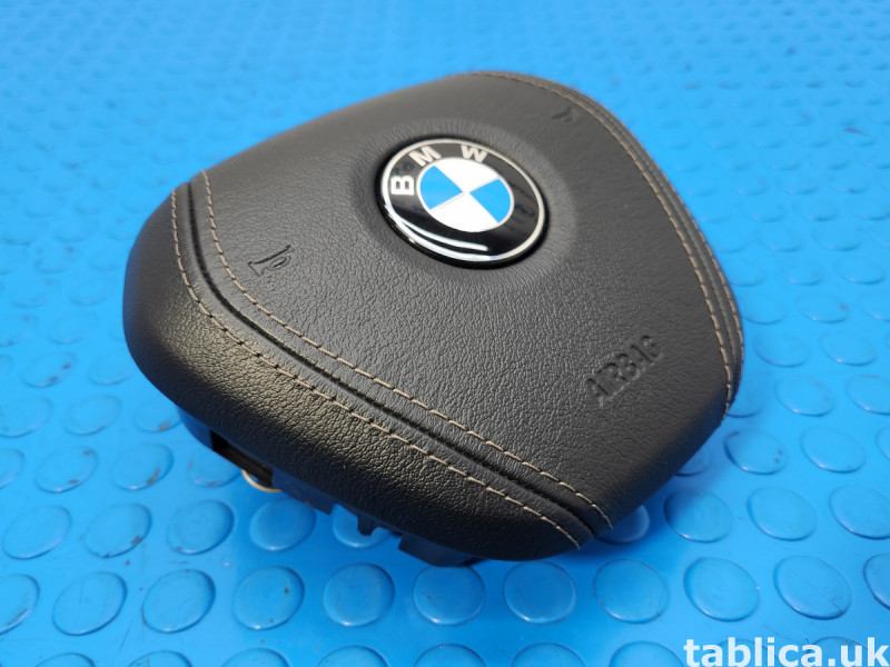 BMW 5 Series G30, G31 Leather Sport Steering Wheel Airbag  4
