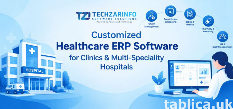 Healthcare ERP Software Development for Scalable Solutions 0