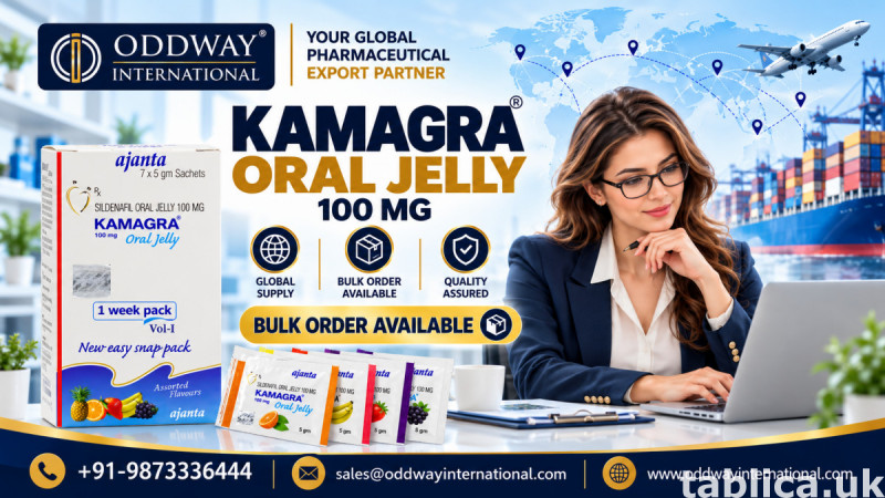 Kamagra 100mg Oral Jelly Supply for UK Buyers - Oddway 0