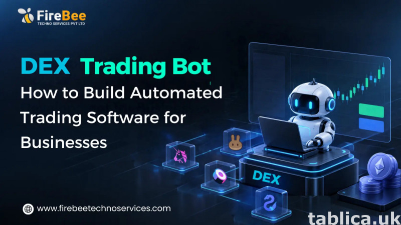 DEX Trading Bot Development for Automated Crypto Trade Execu 0