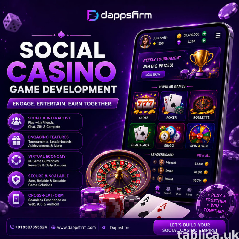 Looking For a Social Casino App with Slot Machine + Poker 0