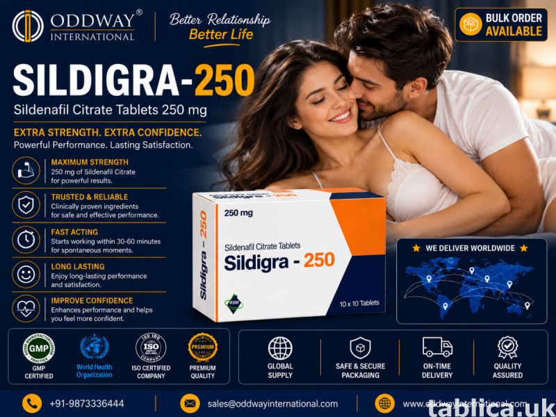 Sildigra 250mg Price for USA Importers: Strength & Supply  0