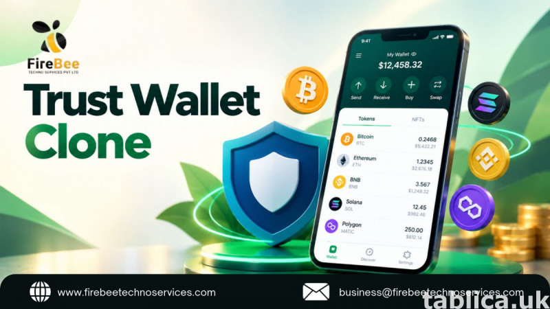 Trust Wallet Clone App Development for Business Expansion 0